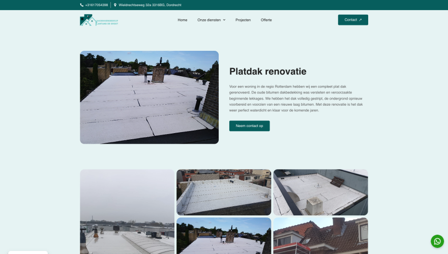 Dakdekkersbedrijf Lantang de Groot-case-detail
